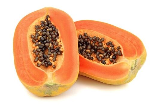 Vermixin papaya çekirdeği ekstresi içerir