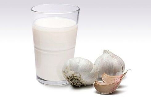 parazitleri gidermek için süt ve sarımsak
